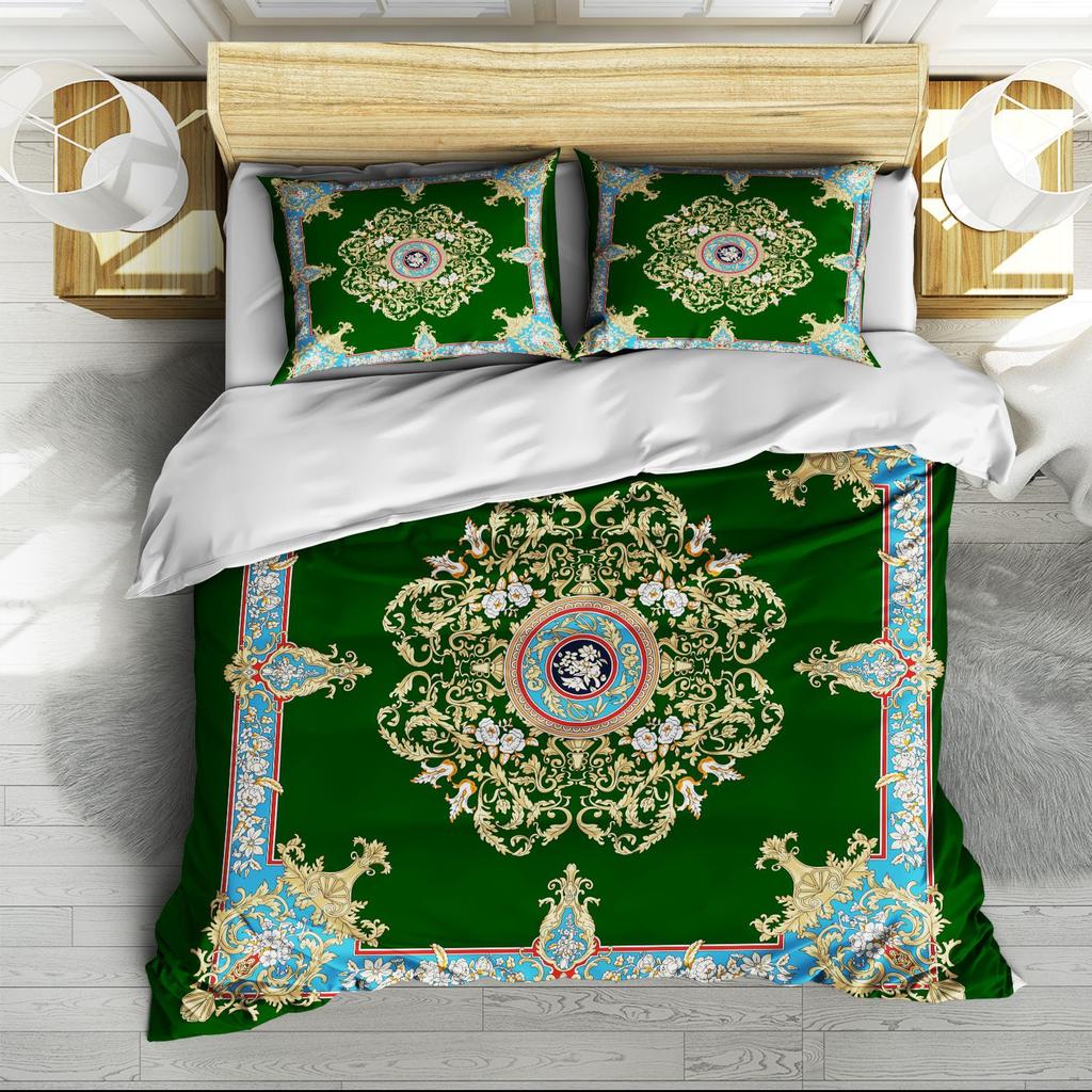 Three-Piece 3D Printing Four-Piece 3D Large-Size Pattern Bedding