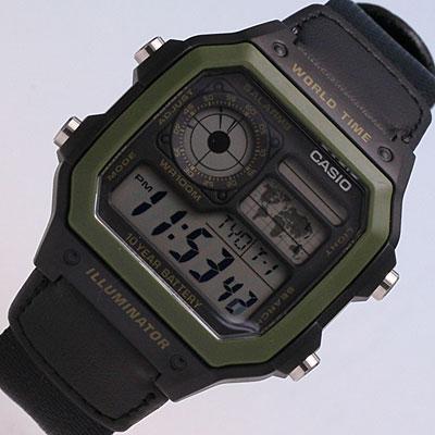 CASIO Digital AE-1200WHB-1B ( AE 1200WHB 1B AE1200WHB1B AE-1200WHB AE-1200WHB-1 ) Wrist Watch For Men