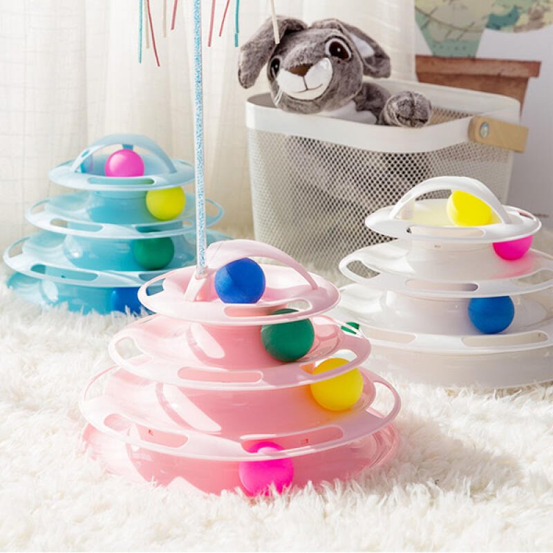 

Cat Moving Toy Interesting Disc Ball Discball_Pink (CWT103-PK)