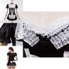 Stunning Sexy Lace Women's French Maid Servant Dress For Halloween And Cosplay Parties