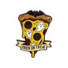 European & American Cross-border Halloween Brooch: Cute Ghost, Pumpkin, Pizza Alloy Badge for Clothing Accessories