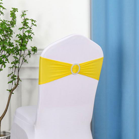 10Pcs Chair Back Flower Elastic Wrinkle-Resistant Chair Cover No-tie Chair Back Sleeve Hotels Weddings Decor