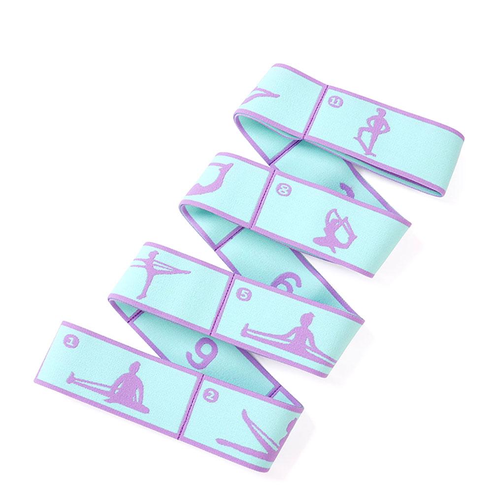 Yoga Stretch Resistance Bands Soft Non-slip Multifunctional Weight Loss Fitness Elastic Band For Physical Therapy