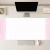 XXL Anime Desktop Mouse Pad  Kawaii Design Polyester Surface Rubber Back Large Gaming Mouse Pad for Office and Computer