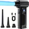 2026 NEW 350000RPM Electric Air Blower Powerful Turbo Fan Jet Multi-Purpose Rechargeable Blower Brushless Motor Car/PC/Home/Outdoor Tool