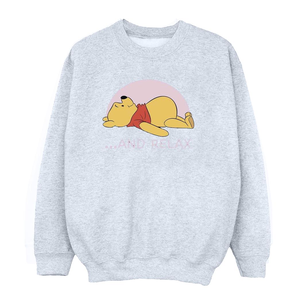 Disney Womens/Ladies Winnie The Pooh Relax Sweatshirt
