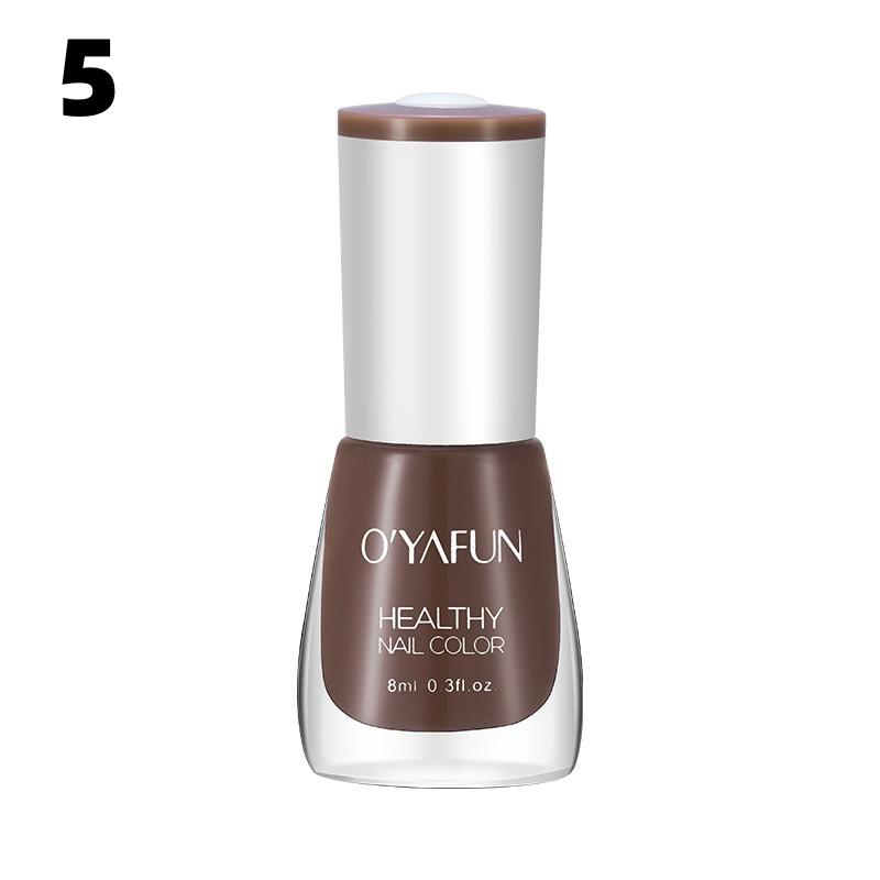 Nail Polish Can Be Peeled Off Without Baking, Quick Drying, Healthy Nude Color Sequins Nail Art Set, Can Be Peeled Off and Protected Nail Polish