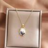 Artistic Blossomy Bivalve Charm Necklace 10 Artisanal Designs Additional Metal Mixture Jewelry Perfect For Gifting Instances