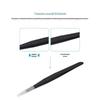 Honggong 4-Piece Stainless Steel Tweezer Set