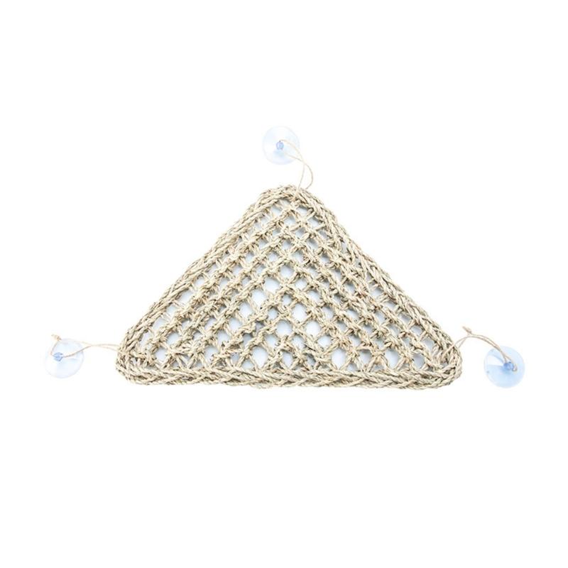 Bearded Dragon Hammock Bed for Reptiles Multisue Climbing and Lounging Accessory for Terrariums Suction Cup Lounger Bed