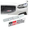 1Pc Car Front Grille Badge Car Fender Side Badge Rear Trunk Emblem Sticker Decal for AE86 GT86 Corolla  Alphard Avensis Prius Crown Yaris