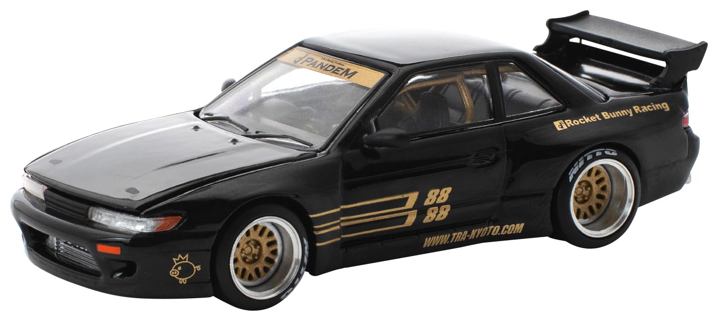 

Genesis Company POP RACE Pandem Silvia S13 Black Finished Model PR640289 1/64 -