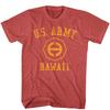 Army Army Hawaii Red Heather Adult T-Shirt Unisex T-Shirt