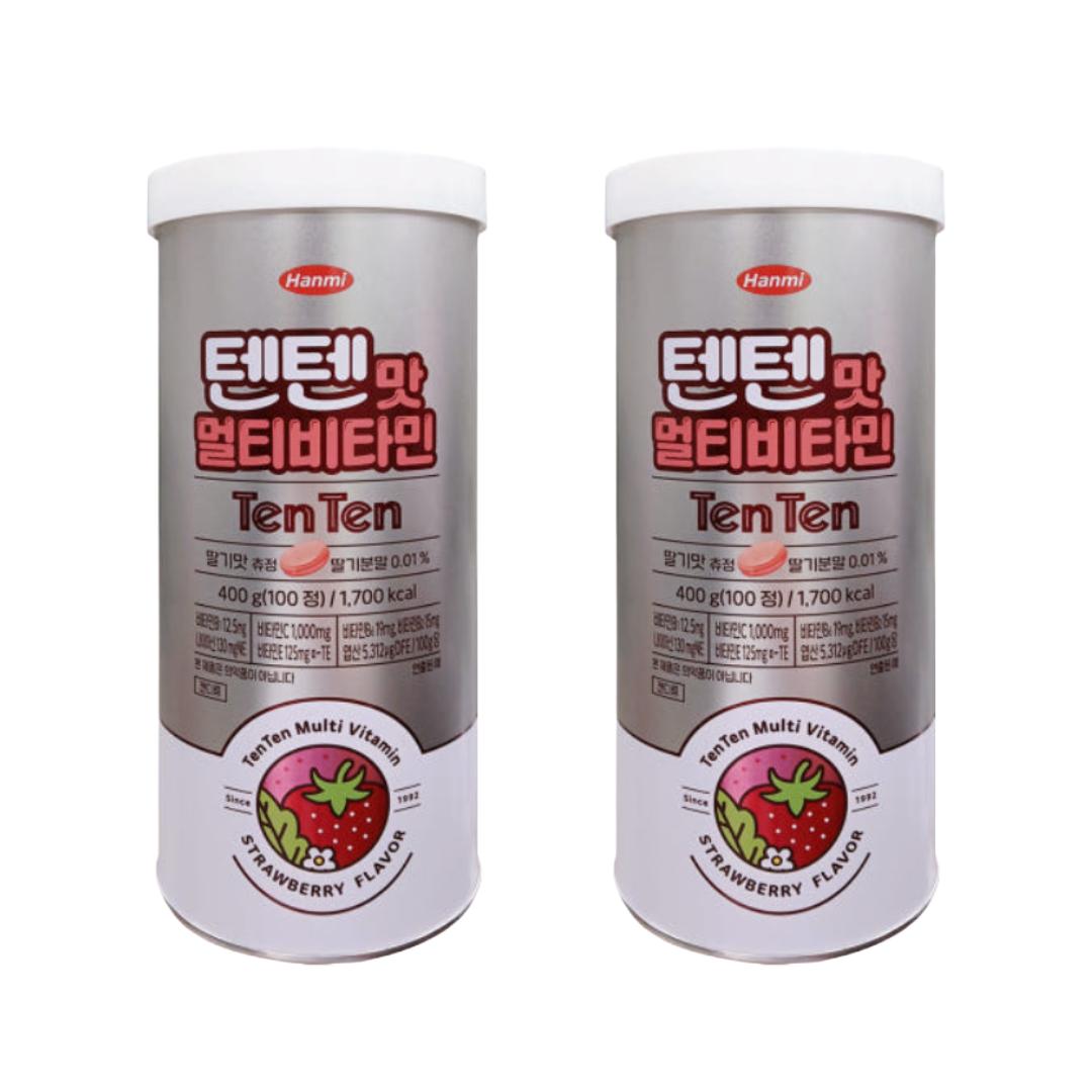 

Hanmi Pharmaceutical Tenten Chewable Tablets (100 Tablets) (3 Options) #100 Tablets x 2pcs