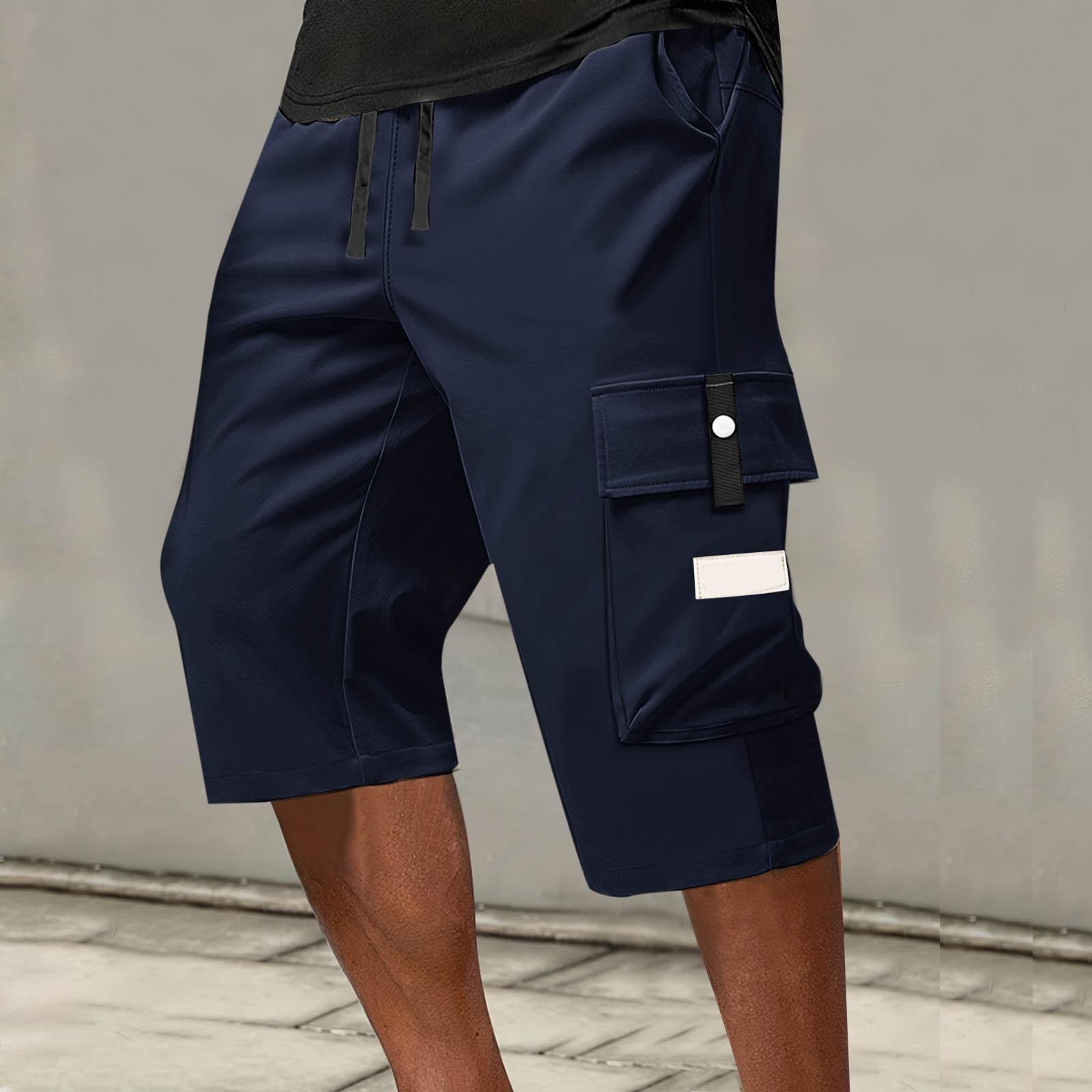 

Мужские спортивные штаны со шнуровкой, мужские шорты-карго, повседневные брюки XL