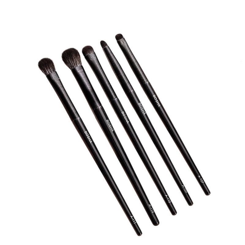 

Набір кистей для природного макіяжу очей Пензель для тіней Пензель для контуру брів Пензель для підводки очей Жіночі очі Інструменти для косметичного нанесення макіяжу