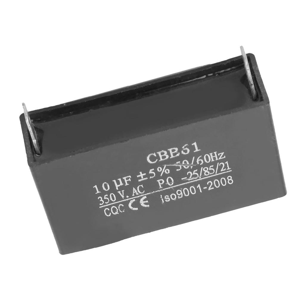 ±5% CBB61 Capacitor 10UF Plastic Film Capacitor Durable Motor Capacitor  Fan Motor Starting
