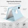 Coque + Verre Trempé pour Xiaomi Pad 8 /8 Pro/7/7 Pro/9, Antichoc Rotatif avec Porte-Stylet Bleu