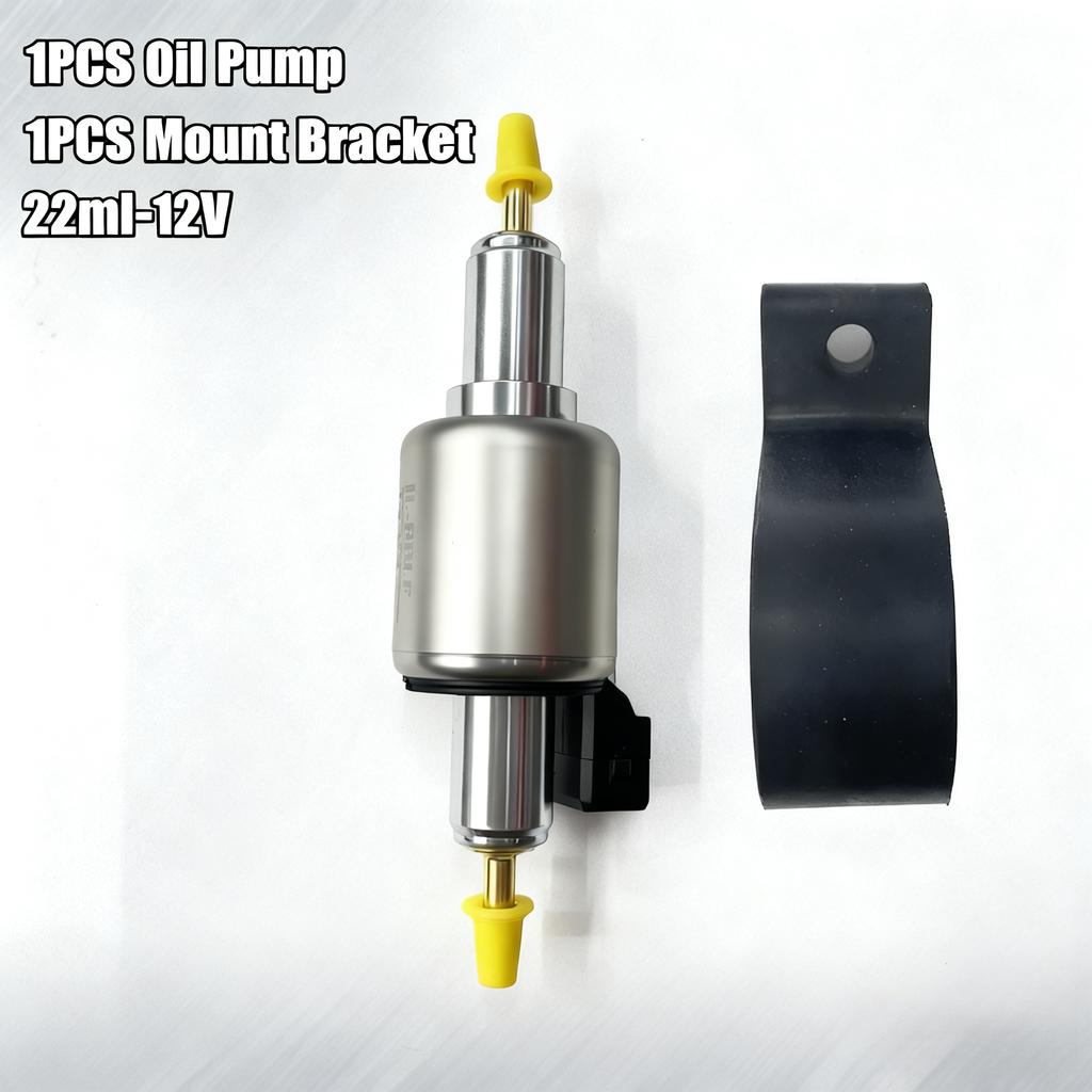 Diesel heater fuel pump, 12V 22ML quieter gas air heater electric fuel pump, used for 2KW 5KW 8KW air diesel parking heater pump