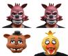 Einheitsgröße Latexmaske für Erwachsene, inspiriert von den Charakteren aus Five Nights At Freddy's