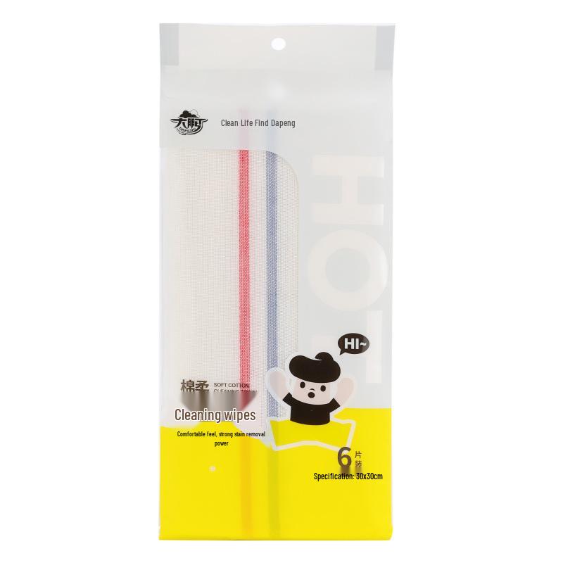 Durable Cotton Dish Towel – Non-Shedding, Water Absorbent, Oil Resistant