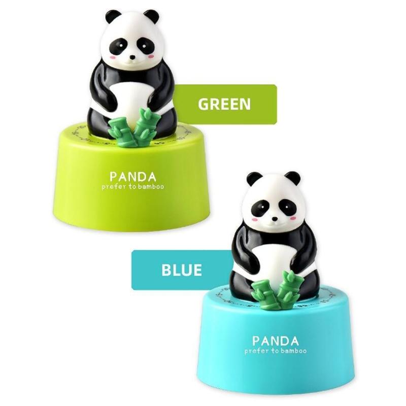 Household Kitchen Timer Cute Panda Cooking Baking Timers Mechanical Countdown Alarm Clock Time Management Tool Kitchen