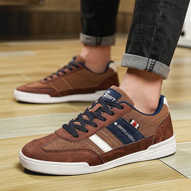 Autumn Board Shoes Men's Casual Shoes Large Size Outdoor Casual Youth Shoes Canvas Shoes Men