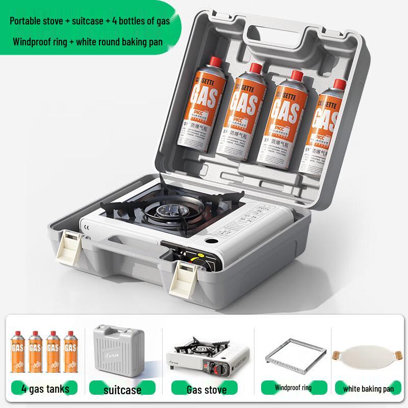 Portable Cassette Gas Stove Kit