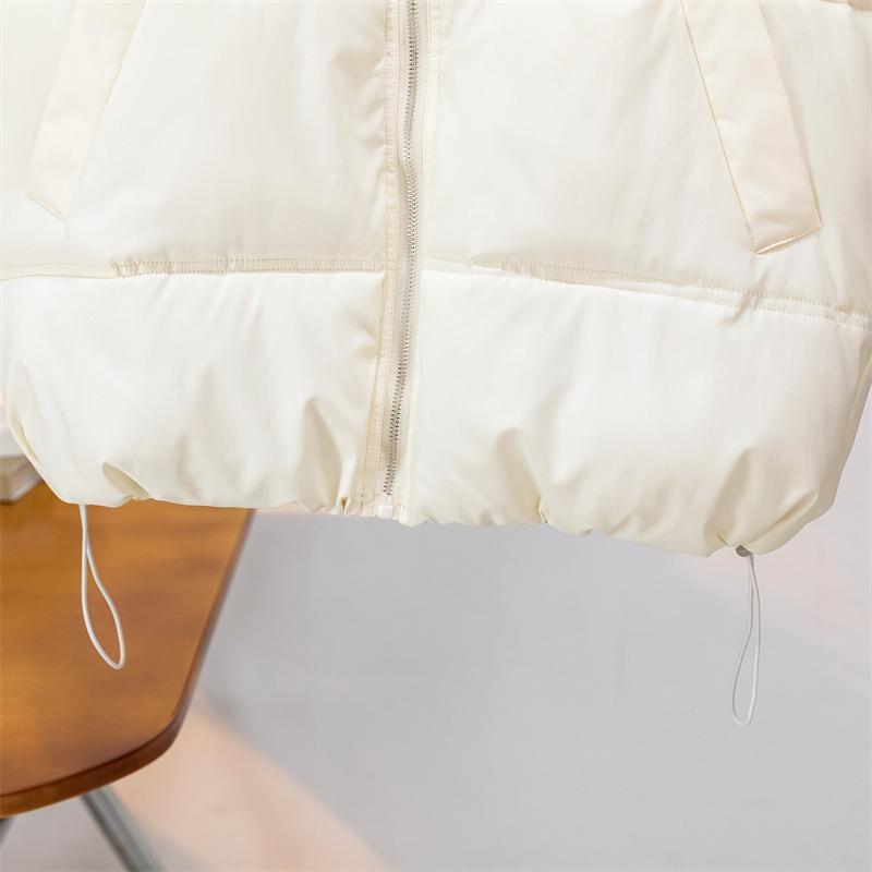 Fashion Sleeveless Women's Vest Short Outer Wear Autumn and Winter New Stand-up Collar Jacket Thickened Coats Zipper Cotton-padded Clothes