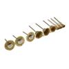 Wheels Wire Brush 1/8" Tools For Die Grinder Polishing Rotary Shank Drill Removal 9pcs Kit 18mm 22mm Convenient