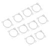 10pcs 2.5in 4 Bolts Turbo Downpipe Gasket Fit for GTX30 GT30 GT35 GTX35 GT2871R GT2540R Turbo