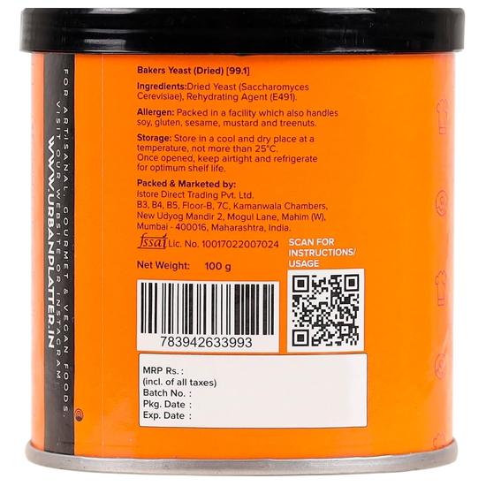 Urban Platter Bäcker-Trockenhefe, 100 g