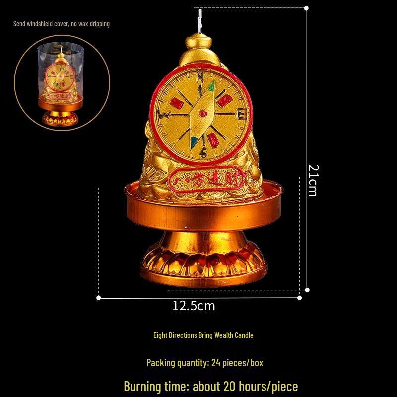 Windproof Lotus Harmony Lamp Candles