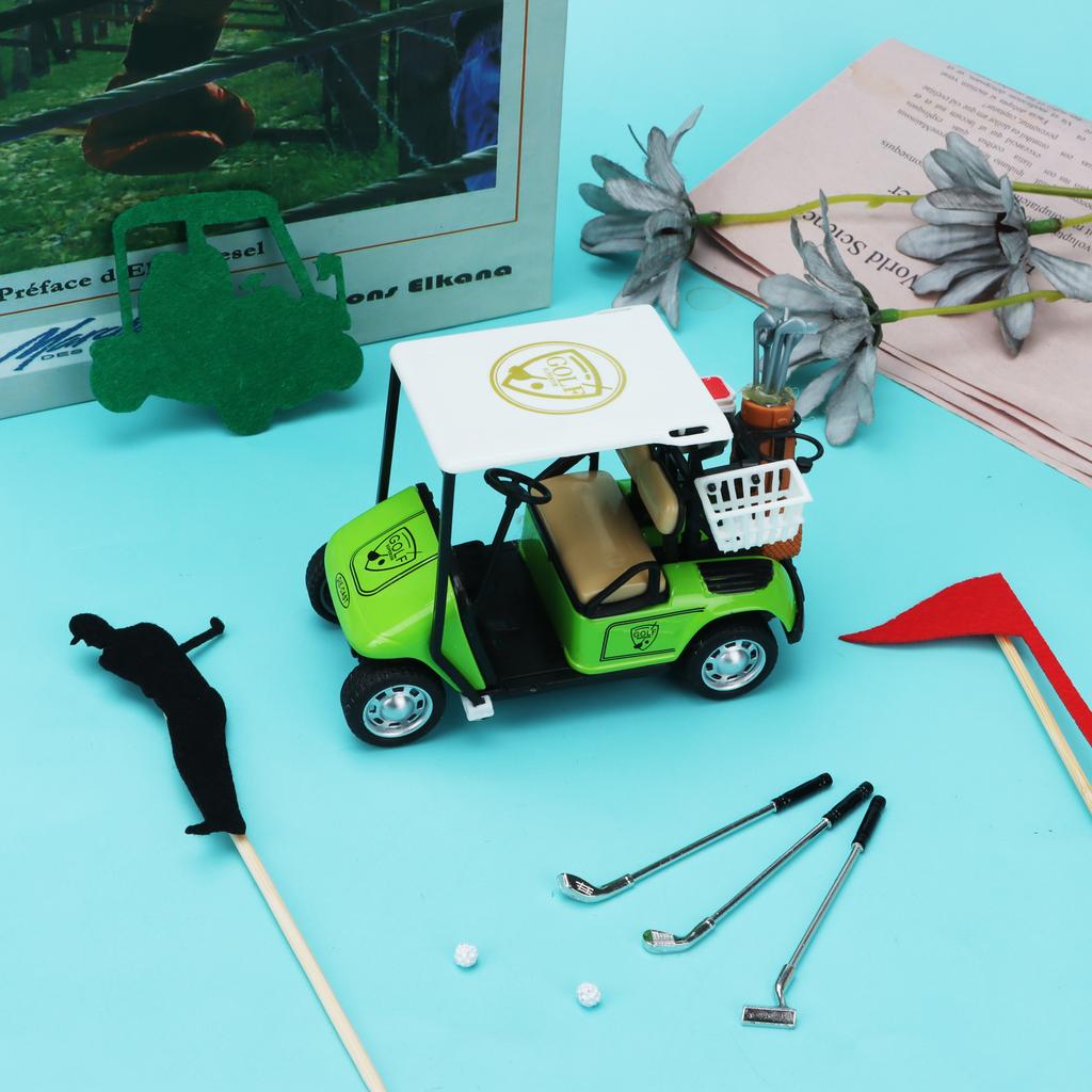 26 buc. Decorațiuni Tort Golf Mergând Spre Ziua de Naștere a Jucătorului de Golf