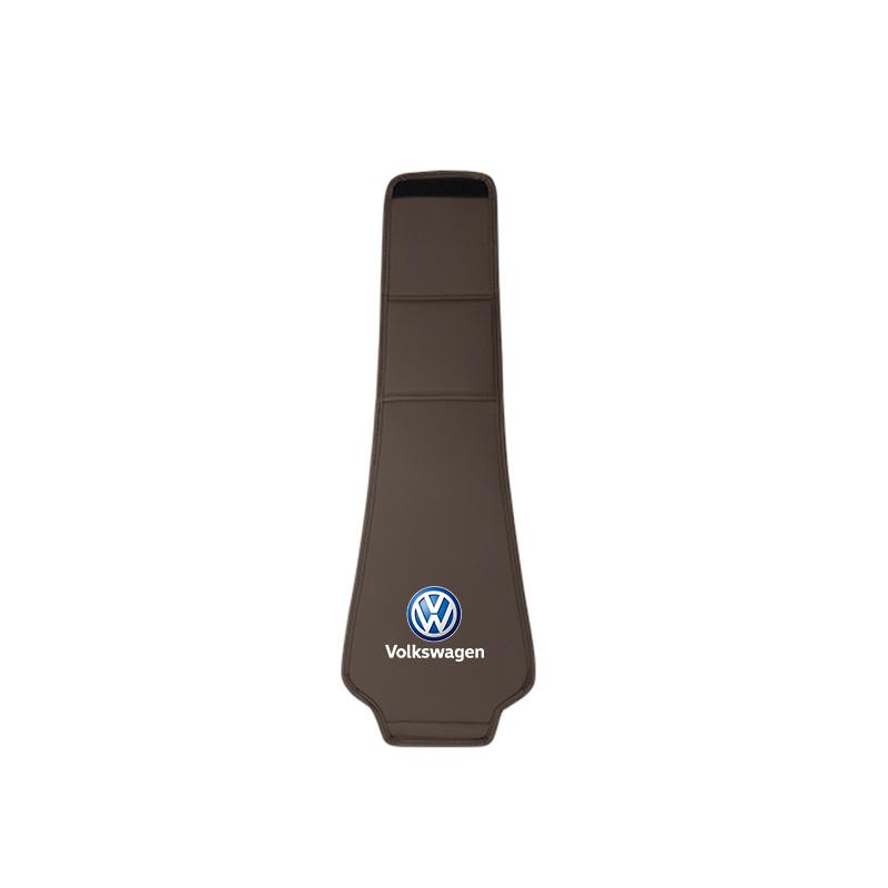 rsq1 Leather Car Headrest Cover Front Rear Seat Pillow Protective Set For VW Golf Polo Tiguan Touran Jetta Passat CC T5 GTI Caddy Eos