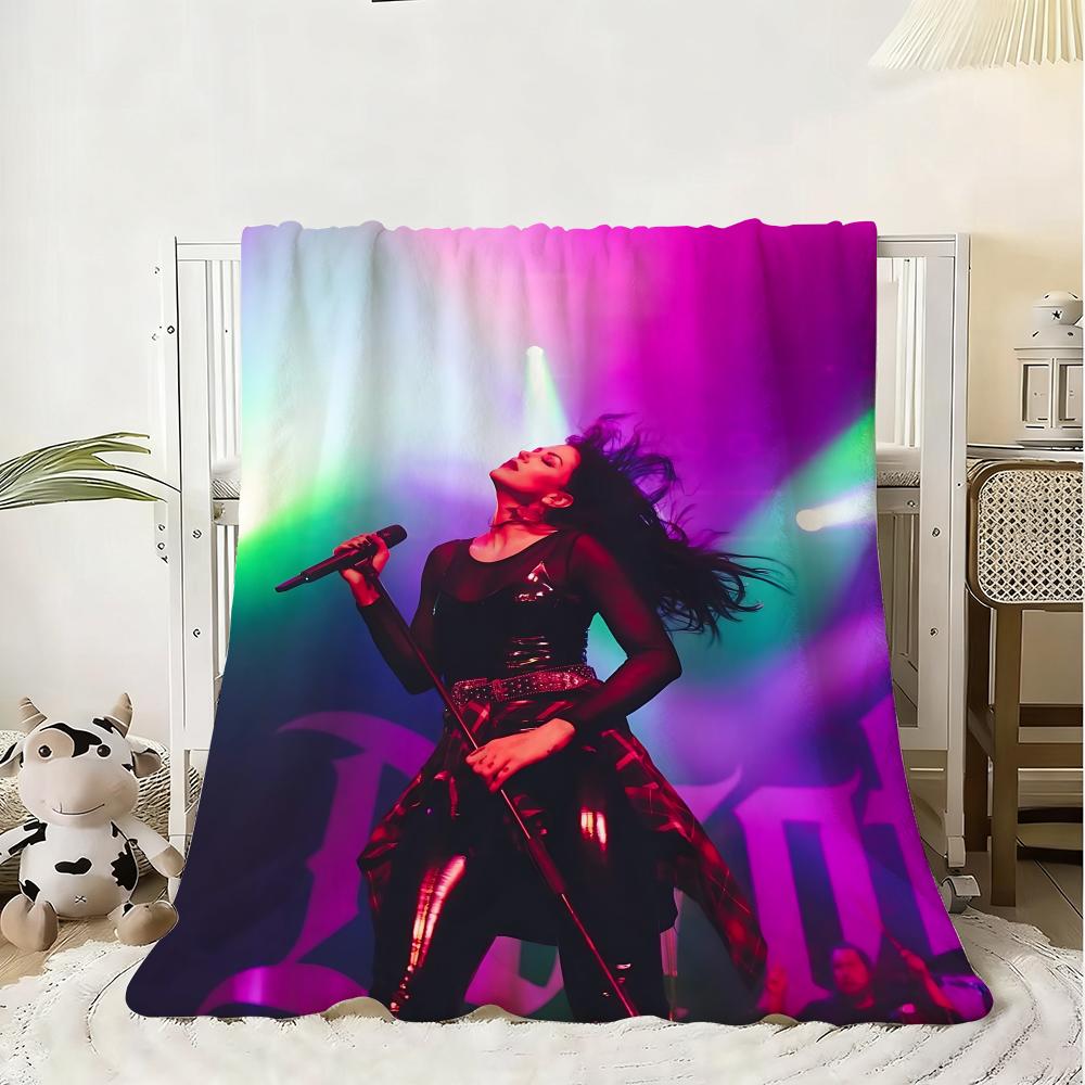 Singer Dorothy Martin Throw Kid-Friendly Flannel Throw Blanket Soft Warm Anti-Static Washable All Season