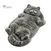 Unique Cat Pattern Floor Mat Cozy Shaped Rug, Plush Cartoon Area Mat, Soft Warm Atmosphere Interior Decor Crystal Velvet Decorative Rug for