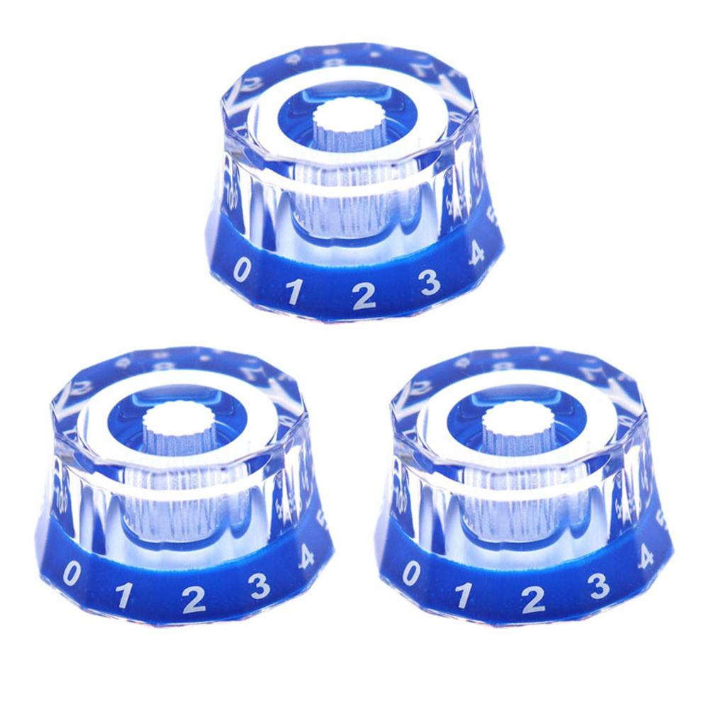 3Pcs4Pcs Electric Guitar Knobs Speed Volume Tone Control Knobs Lampshade Style For Electric Guitars Parts Replacem