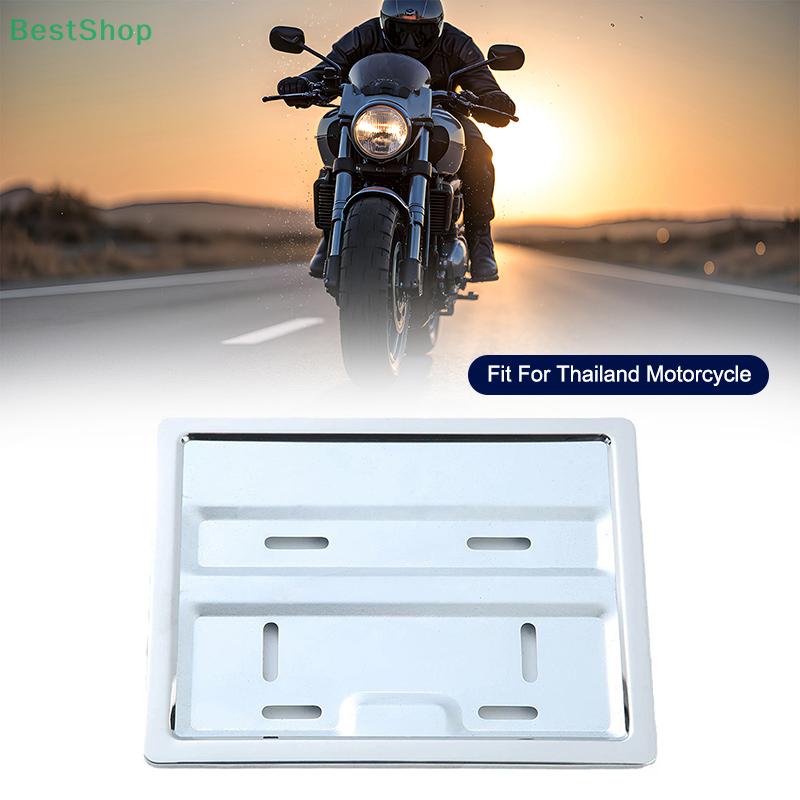 Thailand Motorcycle License Plate Holder Stainless Steel License Plate Frame