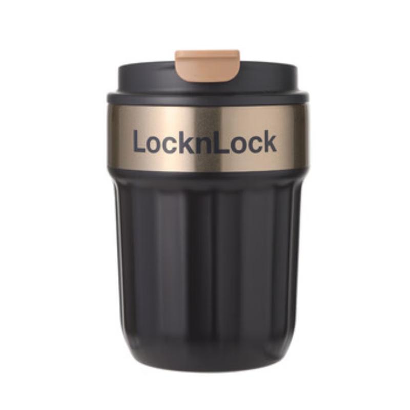 LocknLock Flip Lid Insulated Coffee Mug with Handle