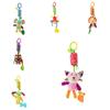 Skk New Animal Wind Chime Bed Hanging Pushchair Pendant With Bell Teether Plush Toy Manufacturer Supply