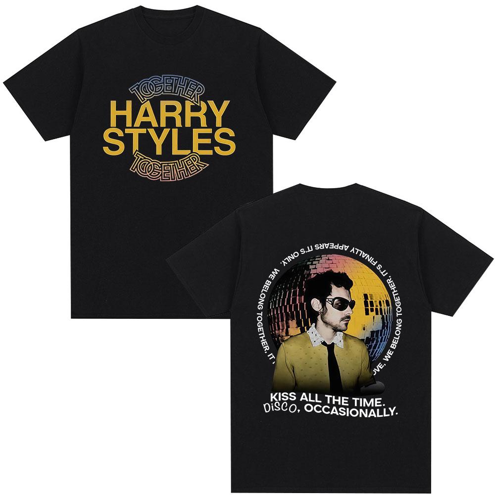 

Kiss All The Time Disco Occasionally Album T-shirt Men Women Clothing Fashion Hip Hop Cotton Short Sleeves T Shirts Streetwear 5XL різнокольоровий