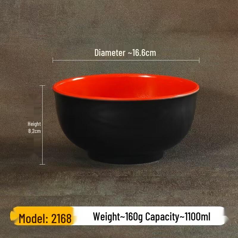 Mei Shang Yuan Melamine Ramen Bowl