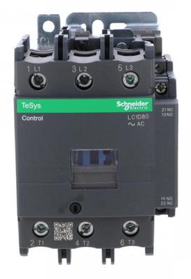 Tesys Deca Power Contactor 80A 3P 48V Ac 1Z 1R Lc1D80E7