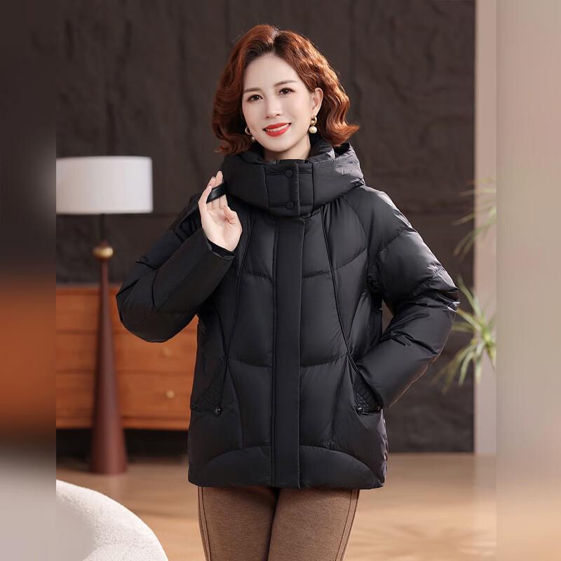 Women's Winter Hooded Short Down Jacket
