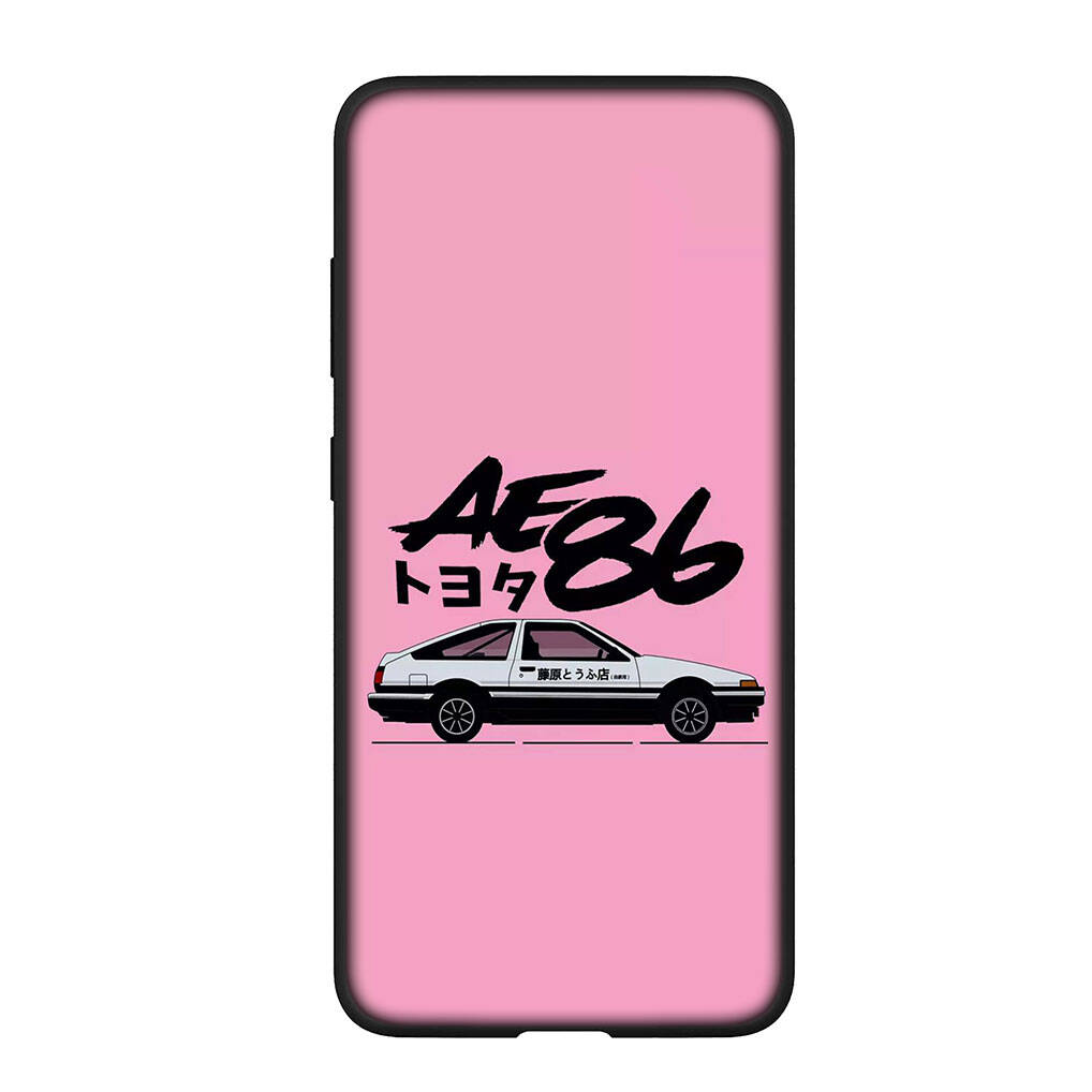 for iPhone 17 16 15 Xiaomi Poco F7 F8 X7 X6 C85 C75 M8 Redmi Note 14 13 12 11 Pro Max 14C 15C A3 A4 Phone Case Supercar Initial D Super Car AE86 Cover