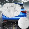 28inch Universal Spare Tire Tyre Cover Part Accessory Waterproof for Trailer RV SUV Truck White