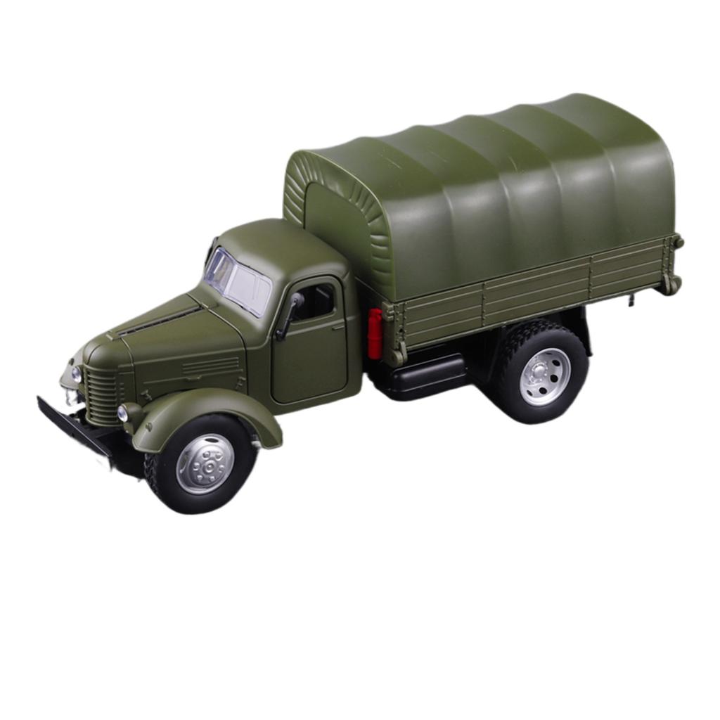 1/24 CA10 Legierung Taktischer LKW gepanzertes Fahrzeug Modell Militärisches Personaltransportfahrzeug Transportfahrzeuge Modell Ton Licht Kinder Spielzeug Geschenke