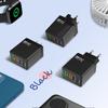 2A+2C Multi-Port Charger: European/American/UK Specs, QC3.0 & PD36W Fast Charging for Mobile Phones