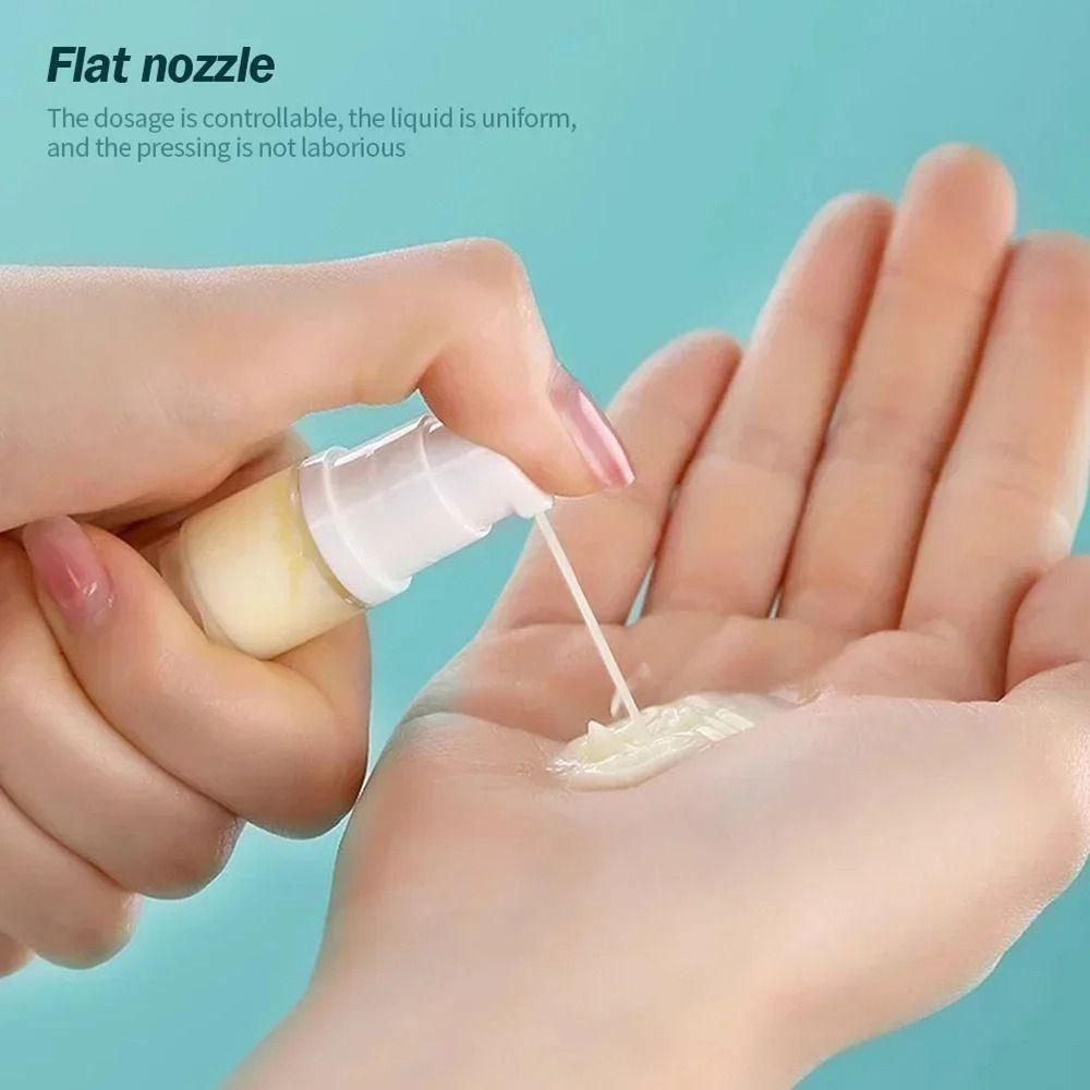 3/4Pcs Clear Lotion Sprayer Bottle 5-15ML Cosmetic Container New Travel Refillable Bottle